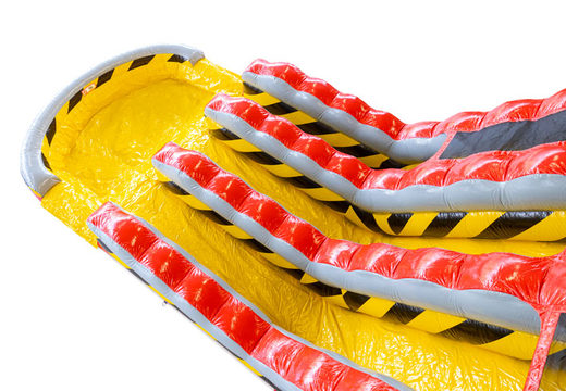 Order Inflatable waterslide Waterslide D22 High Voltage with current theme at JB Inflatables