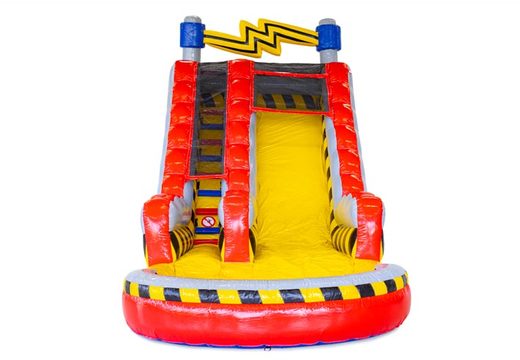 Inflatable water slide Waterslide S18 High Voltage with power theme for sale
