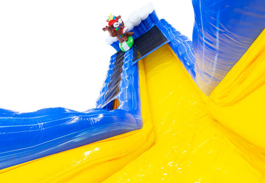 Order inflatable water slide Waterslide S22 Hawaii with a tropical theme