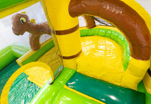 Buy Dino themed bouncy castle for kids. Order inflatables online at JB Inflatables America