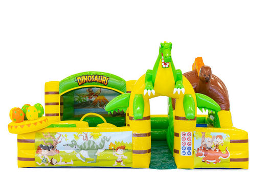 Order inflatable bouncy castle in Dino theme for children. Buy inflatables online at JB Inflatables America