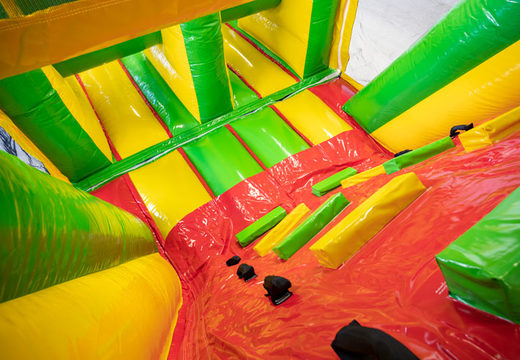 Order 13 meter long Jungle inflatable obstacle course for children. Buy inflatable obstacle courses now online at JB Inflatables America