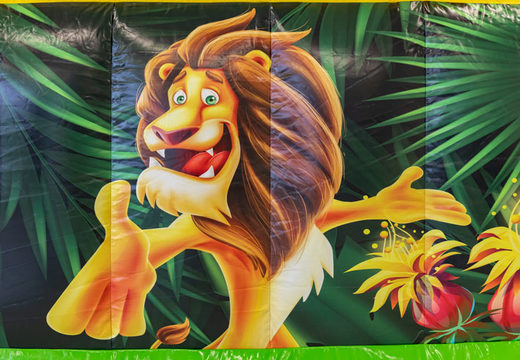Order inflatable Funcity bouncy castle in Lion theme for children. Inflatable bouncy castles for sale at JB Inflatables America