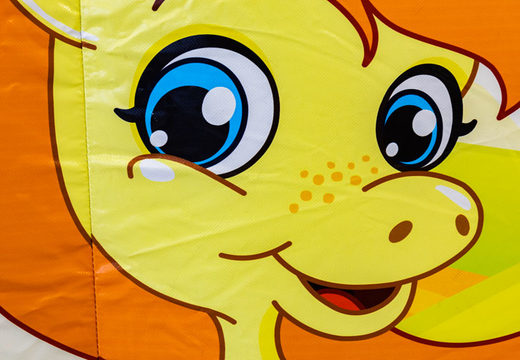 Order inflatable Funcity Unicorn bouncy castle for kids. Buy inflatable bouncers at JB Inflatables America