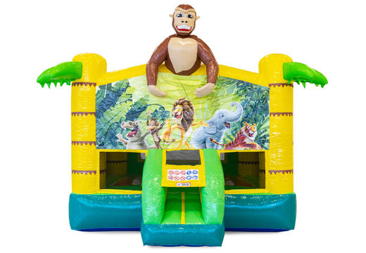 Order Jumper Basic 13ft air cushion in Jungle theme for children. Buy inflatables online at JB Inflatables America