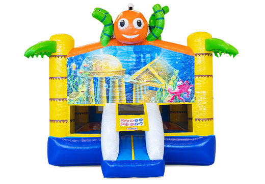 Order Jumper Basic 13ft air cushion in Seaworld theme for children. Buy inflatables online at JB Inflatables America