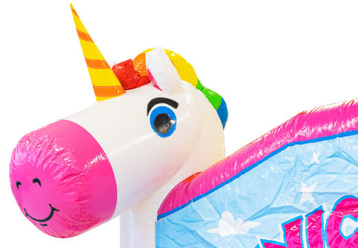 Order Jumper Basic 13ft inflatables in Unicorn theme for children. Buy inflatables online at JB Inflatables America