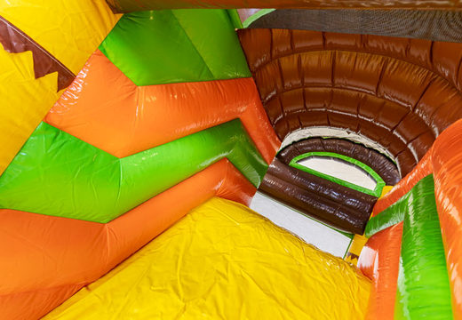 Mini Multiplay air cushion for sale in theme Dino. Order inflatable air cushions online now at JB Inflatables America