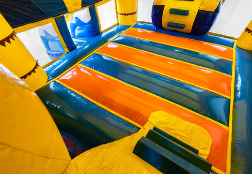 Order Slide Park Combo inflatable bouncy castle in theme Seaworld for children, Order now online inflatable bouncy castles with slide at JB Inflatables America