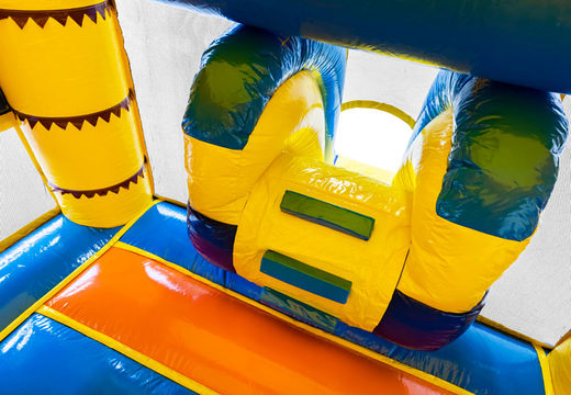 Buy Slide Park Combo bouncy castle in Seaworld theme for kids. Inflatable bouncers with slide now order online at JB Inflatables America
