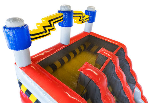 High Voltage Water Slide Inflatable Bouncer