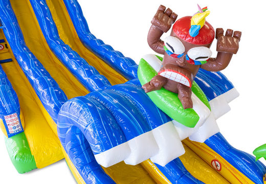 Buy an inflatable Slip 'n Waterslide for children. Order inflatable water slides now online at JB Inflatables America