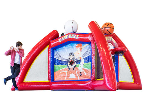 Order inflatable sports games combo football, baseball, baseball, basketball