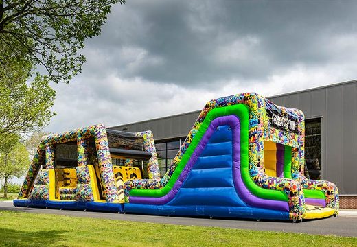 Freestyle run bouncy castle