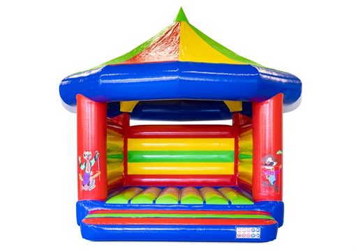 Buy a large covered air cushion in a carousel theme for children. Buy air cushions online at JB Inflatables Netherlands