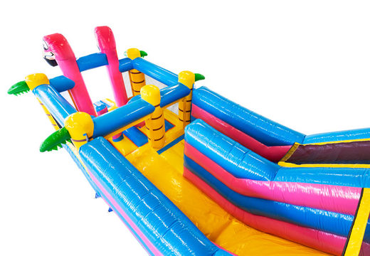 Order multi-purpose bouncy castle with bath and multiplay options online