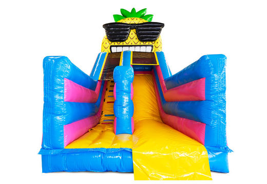 Buy air cushion with slide in Hawaii theme online at JB Inflatables