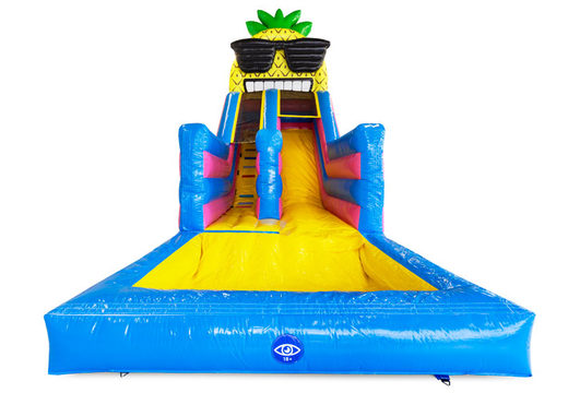 Order an air cushion with slide and bath at JB Inflatables from Meppel