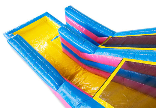 Order air cushion with slide and bath at JB Inflatables from the Netherlands