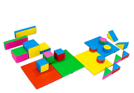 Large Softplay set Standard theme colorful blocks to play with
