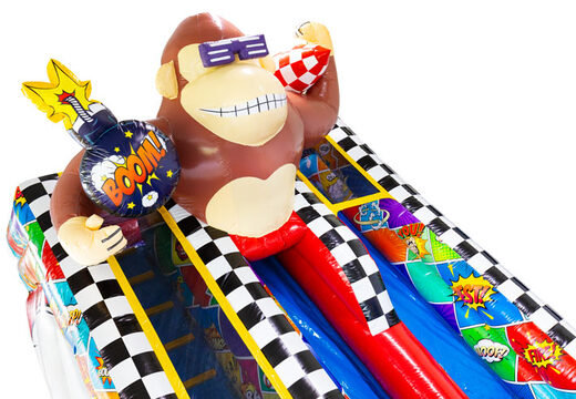 Comic Theme Inflatable High Water Slide