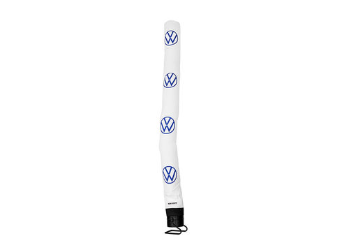 Maatwerk opblaasbare Volkswagen Skytube in basiskleur en logo bestellen bij JB Inflatables Nederland. Vraag nu gratis ontwerp aan voor opblaasbare airdancer in eigen huisstijl